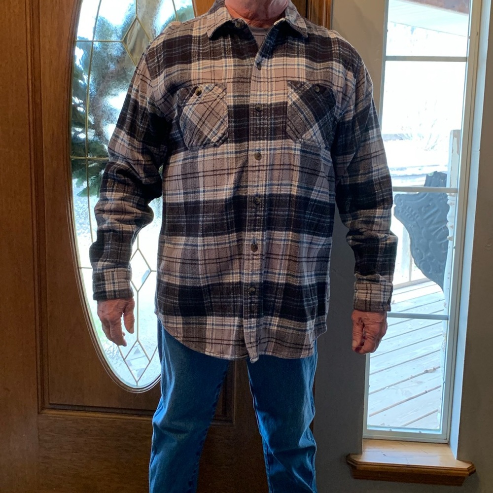 NEW!! SCHMIDT workwear, jacket , coat. XLT, heavy flannel.